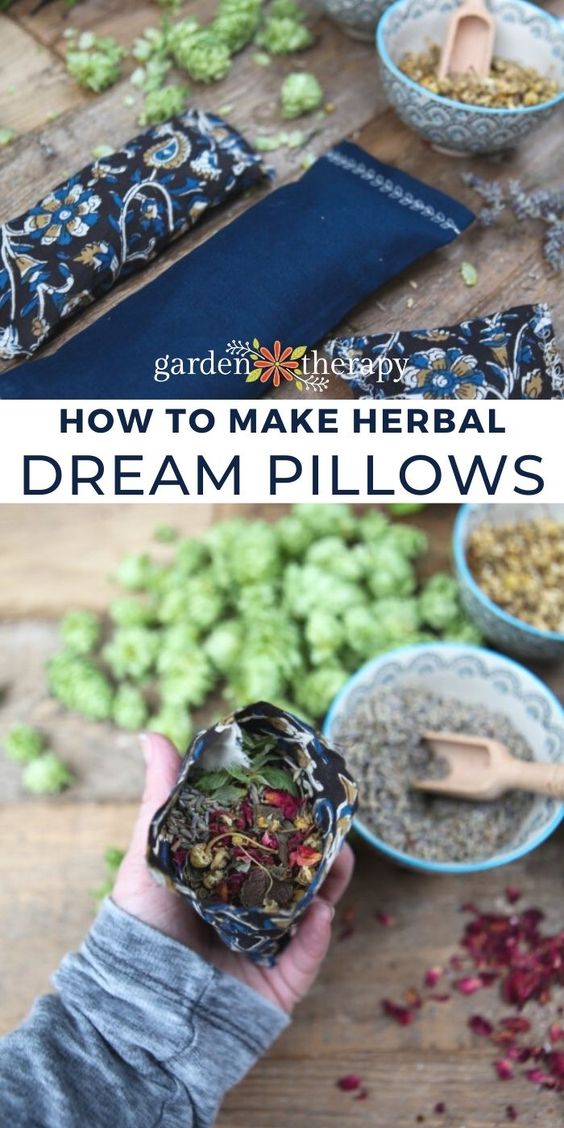 Earthy Teen Herbal Dream Pillows