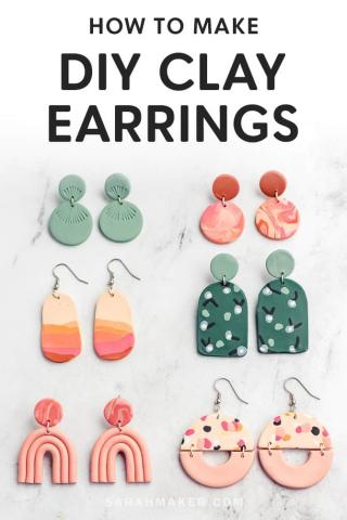 DIY Clay Earrings