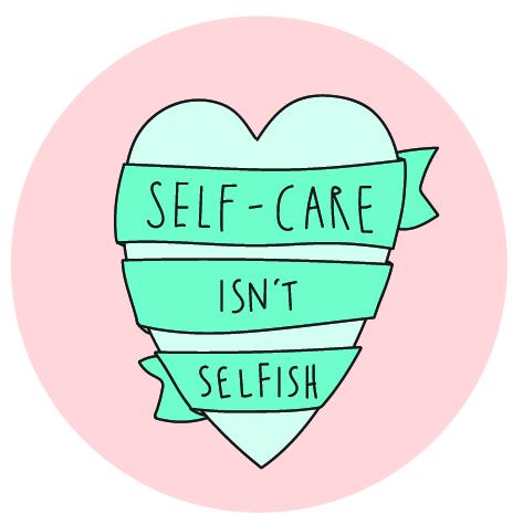 Self care heart logo