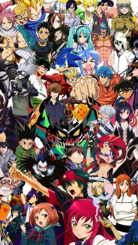 Anime collage