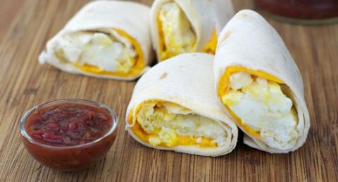 College Cookery Egg and Cheese Tortilla