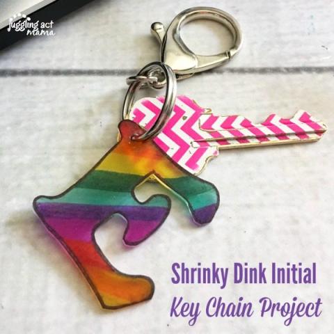 Shrinky Dink Key Chain