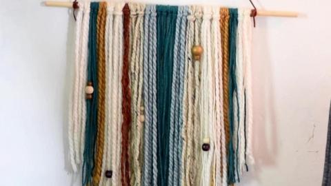 Hippie and Boho Oh My DIY Wall Hanging