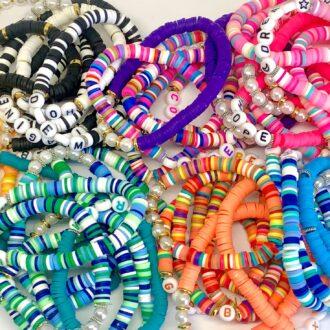 Crafteen Heishi Bead Bracelets