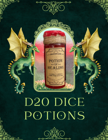 D20 Dice Potions