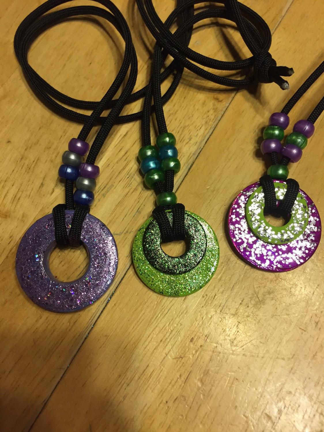 Washer necklaces